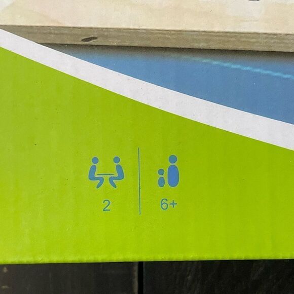 NWT! “Foosball Winner”, 2-Player Wooden, Family, Table Foosball Game (6+). - Picture 3 of 11